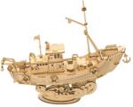 Robotime Halászhajó - 104db-os 3D fa modell - TG308 ROLIFE