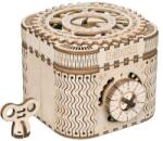 Robotime ROKR 3D fa modell Kincses doboz 158db-os lézervágott készlet LK502