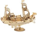 Robotime Japán diplomáciai hajó - 91db-os 3D fa modell - TG307 Rolife