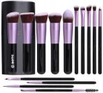 BOTC Sminkes ecset készlet Botc 14 db Lila design (8721049727919 BOTC)