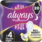 Always Platinum (4-es méret) Secure Night szárnyas egészségügyi betét 20 (8700216186797)