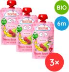 Fruchtbar Banán-körte-málna desszert, 300g, 3 darabos