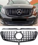 Automaniac Atrapa Grill Mercedes V-class W447 W448 Panamericana Amg Full Black 14-19