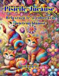 Cotomag Carte de Colorat Pisicile Jucause: Relaxează-te si Coloreaza Prietenii Blanosi - O Carte de Colorat cu Pisici Pentru Adulți și Copii Carte Digitala Ebook Carte de colorat