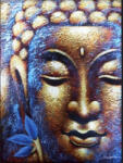 Cotomag Tablou Buddha - Floare de Lotus 60 x 80 cm