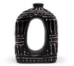 Cotomag Vaza Ovala Neagra 23 cm