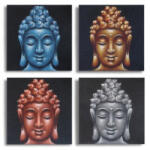 Cotomag Set 4 Tablouri Buddha 40 x 40 cm