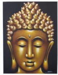 Cotomag Tablou Buddha - Finisat cu Nisip Auriu 60 x 80 cm