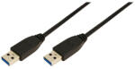 LogiLink Usb кабел logilink usb 3.0 (t) към usb 3.0 (t) 1м черен "cu0038 (cu0038)