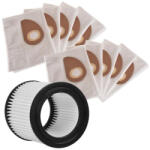  Set Filtru Lavabil și 10 Saci pentru Aspirator Nilfisk Buddy II 12 & 18 (TRS1-985-CS1-N)