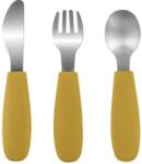 Zopa Gyerek evőeszközök, szilikon és acél, 6 hónapos kortól (8595114453634)