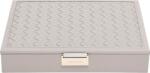 Stackers Cutie de bijuterii Stackers classic, taupe, cu capac împletit (76761)