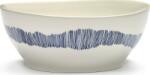 Serax Bol Feast 18 cm alb-albastru (XB8921010B) Castron