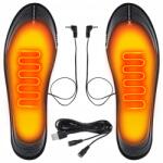  Újratölthető Fűthető Talpbetét, 3 Fűtési Fokozat, 35-44-es Méret (HMJRXD)