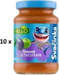 Hello gyümölcs snack szilvával 10 x 190 g