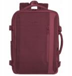 Wings Utazó hátizsák Wings poggyász repülőgéphez 40x25x20 +5cm Wizzair Ryanair 30L (SKY001-BURGUNDY)