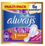 Always Platinum Normal Szárnyas Egészségügyi Betét, 96db, 1-es méret (8006540582749)