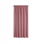 Eurofirany Szalagra kész függöny Rita 140x175 Eurofirany sötét rózsaszín (5903571086600)