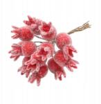 Wisan Dekorációs ág nádhoz Vadrózsa a csúcson piros 10 cm (CV34235)