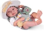 Antonio Juan Pipa baba, 42cm, valósághű, vinil test, kék szem, lány (7-50411)