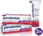 Parodontax fogkrém, ínyerősítő, fehérítő, hialuronsavas, 2x75ml (8596149009148)