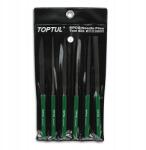 Toptul Precíziós Tűreszelő Készlet 6 Db-os Fogantyúval 160mm Toptul GNBA0601 (GNBA0601)