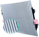  Sunfree árnyékoló szélvédőre, 80 x 150 cm (C90326)