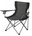 Eurotrail Lausanne kempingszék, fekete-szürke (C20474)