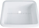 Comet szögletes műanyag mosdó, 350 x 280 mm (C73255)