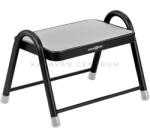 Brunner King acél fellépő, szimpla, fekete (C90297)