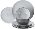 Gimex Vivid Line 12 db-os étkészlet, szürke (FF550106)