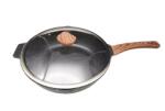 Bravo indukciós wok serpenyő fedővel, 28cm (B-4932) (B-4932)
