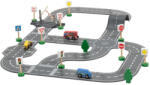 lupilu (Playtive) City Road Set Fa autópálya szett, városi - utca készlet, 35 darabos