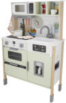lupilu (Playtive) Wooden Kitchen világító és hangot adó fa játékkonyha, hűtővel, sütővel, mikróval, mosogatóval, főzőlappal (játék konyha kiegészítőkkel), 66 x 30 x 103 cm