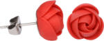 Troli Piros bedugós virág fülbevaló