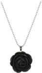 Troli Fekete virág nyaklánc