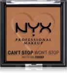 NYX Professional Makeup Can't Stop Won't Stop Mattifying Powder матираща пудра цвят 08 Mocha 6 гр