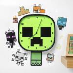 Paladone Paladone, Minecraft-Creeper, Elemes, 31 cm, Fali óra (PP12045MCF)