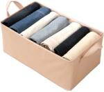 Flippy Kosár típusú tárolódoboz, Flippy, Eco bőr anyag, összecsukható, 47x28x20 cm, 26 l, fém keret, fogantyúkkal, rózsaszín (126701)