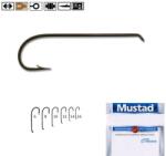 Mustad Carlig Mustad CIRLIG R43 BRONZ, FORJAT, PT. MUSCA nr. 12 (M.R43.94831.12)