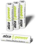 AlzaPower Super Alkaline LR03 (AAA) 4 db öko dobozban (APW-BAAA04BX)