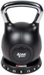 Acra 7in1 Új generációs kettlebell, állítható, 1, 5-10 kg