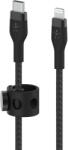 Belkin BOOST CHARGE PRO Flex USB-C to LTG, Braided Silicone Cable - 3M - Black