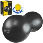 4Fizjo Rehabilitációs léglabda, 4FIZJO, modell Peanut, 4FIZJO, felfújható, fitness gyakorlatokhoz, tartós és törésálló, rugalmas, könnyen tisztítható, vízálló, szivattyúval együtt, Anti-Burst technológia, 90