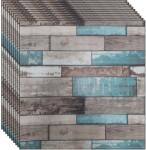 NEXTLY 30 x 3D NEXTLY öntapadós tapéta készlet, falra vagy mennyezetre, vízálló, állítható, erős ragasztó, könnyen felszerelhető, lefedettség 14, 7 nm, 70x70 cm, modern design, sokszínű, 71-es kód (s30tpt71m