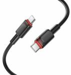 BOROFONE Cablu Date si Incarcare Type-C la Type-C Borofone BX110 Beneficio 3A, 1m, Negru