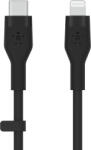 Belkin BOOST CHARGE Flex Silicone cable USB-C to Lightning - 3M - Black