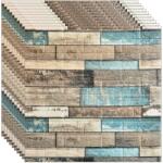 NEXTLY 30 x 3D NEXTLY öntapadós tapéta készlet, tégla kivitelben. falra vagy mennyezetre, vízálló, állítható, erős ragasztó, könnyen felszerelhető, lefedett terület 15, 9 nm, 70x77 cm, kód 61 (s30tpt61mare)