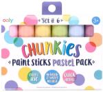 Ooly Tömör tempera ceruzák Vaskos pasztell színek, 6 részes (810078037279)