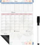 Ruhhy 26716 mágneses hűtőszekrény tervező 60 × 45 cm, filccel